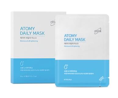 韩国ATOMY艾多美 每日贴片面膜 清爽 补 水 舒缓 原装进口