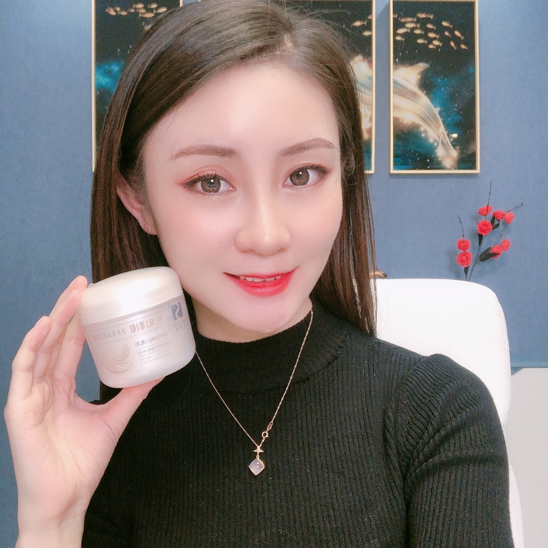 八韵草燕窝活肤紧致美颜面膜淡化细纹紧致肌肤改善暗黄免洗面膜
