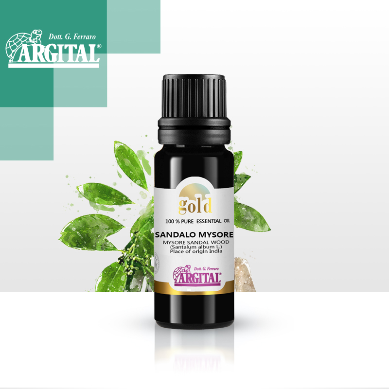 Argital雅琪朵意大利进口纯天然有机迈索尔檀香精油10ml舒缓压力