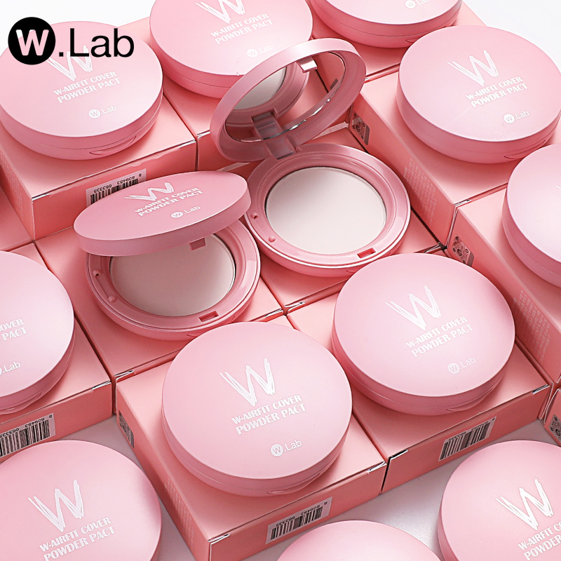 韩国wlab控油定妆粉饼持久遮瑕散粉防水w.lab旗舰店官方正品walb