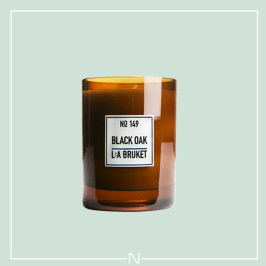 香港仓超好闻！ L:A BRUKET 有机无烟香薰蜡烛 260g / 50g 带木盖