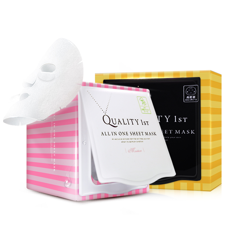 日本qualityfirst面膜皇后的秘密面膜补水保湿抗衰套组80片