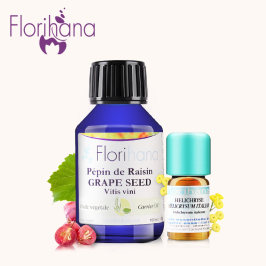 Florihana眼部护理套装 去黑眼圈眼袋提亮肤色提拉紧致按摩精油